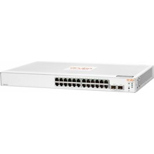 Hp Aruba Instant On JL812A 1830-24G 24PORT Gigabit, 2 Port Gigabit Sfp, Yönetilebilir, Rack Mount Switch