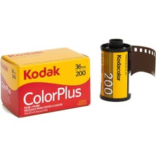 Kodak Color Plus 200ASA 36 Pozluk Renkli Film 35MM (1 Adet Film) 2017-08 Tarihli