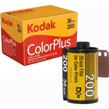 Kodak Color Plus 200ASA 36 Pozluk Renkli Film 35MM (1 Adet Film) 2017-08 Tarihli