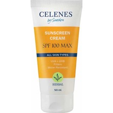 Celenes By Sweden Herbal Güneş Koruma Kremi 100+ Max Spf 50ML