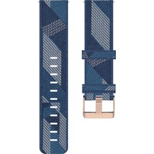 ZHKJ Shop Honor Watch Es 20MM Naylon Dokuma Watch Band Mavi (Yurt Dışından)
