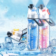 Sunsky 401-500ML Yaz Açık Mekan Soğuk Pe Sprey Kupası Graffiti Cian-Mavi (Yurt Dışından)