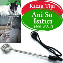 Neler Geldi Neler Kazan Tipi Su Isıtıcı Pratik ve Kolay Daldırma Su Isıtıcı Kova Isıtıcı 1500 W