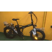 Bisan E-Folding F2 17 Kadro 1x7 Vites 20 Jant Fat Bike (Siyah-Sarı)