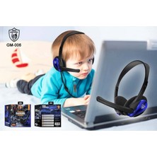 Heartz Pubg Kulaklık Akz GM-006 Oyun Çevrimiçi Eğitim Için Kulaklık Çocuk Oyun Kulaklık
