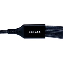 Gerlax Gd-43 5 Amper 3 In 1 , 1.25 M Örgülü  Süper Hızlı Şarj ve Data Kablosu 3 'lü