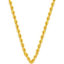 Bilezikci Burma Halat 14 Ayar Altın Zincir 75 cm
