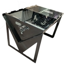 Thermall Stove Çelik Portatif Taşınabilir Emaye Mangal