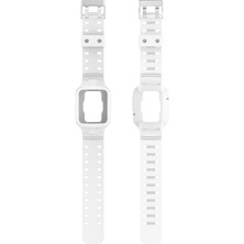 YKD Store Xiaomi Poco Için Silikon Saat Bandı Beyaz (Yurt Dışından)
