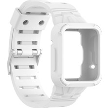 YKD Store Xiaomi Poco Için Silikon Saat Bandı Beyaz (Yurt Dışından)