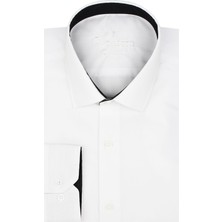Varetta Erkek Beyaz Slim Fit Uzun Kol Gömlek