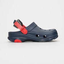 Crocs Classic All-Terrain Clog Erkek Çocuk Terlik Silikon/Plastik Günlük Kullanım İçin Lacivert - Altın