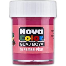 Nova Color Su Bazlı Guaj Boya 25 ml Pembe