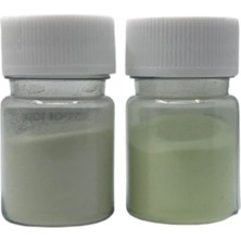 Hobiflex Epoksi Fosfor Tozu  Mavi (Turkuaz) ve Yeşil Renk Set Karanlıkta Parlayan Fosfor 35 gr + 35 gr 70 gr