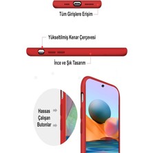 Kılıfmania Xiaomi Redmi 10 Kapak Içi Kadife Kamera Korumalı Lansman Silikon Kılıf - Mavi