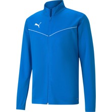 Puma Teamrise Training Poly Jacket Erkek Futbol Antrenman Ceketi 65739202 Mavi