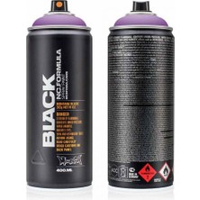 Montana : Black Akrilik Sprey Boya : 400 ml : Infra Violet Blk In 4500