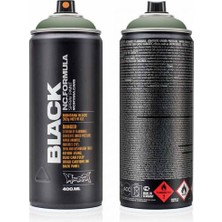 Montana : Black Akrilik Sprey Boya : 400 ml : Storm BLK6530