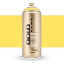 Montana : Gold Akrilik Sprey Boya : 400 ml : Easter Yellow 1010