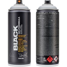 Montana : Black Akrilik Sprey Boya : 400 ml : Outline Silver Blk Out. Slv.