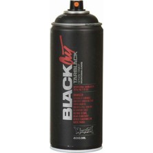Montana : Black Akrilik Sprey Boya : 400 ml : Blackout Tarblack BLK90505