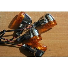 Mert Motors Motorsiklet Sinyali Asya Kuba CG125 Sinyal Çıta Takım (4 Adet)