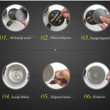 Self Stirring Kendi Kendini Karıştıran Mikser Kupa Termos Bardak; Self Stirring Mug