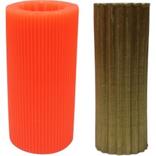 Hobizubi Tırtıklı Silikon Mum Kalıbı M-129