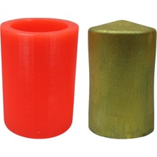 Hobizubi Silindir Silikon Mum Kalıbı M-125