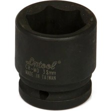 Ln Tool Kısa Havalı Lokma 1'' 38 mm