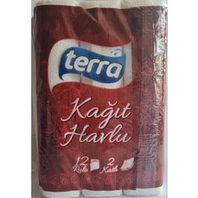 Terra Kağıt Havlu 12 Rulo 2 Katlı