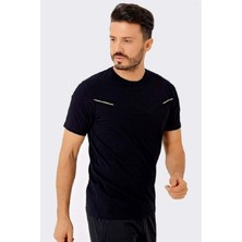 Uhlsport Erkek V Yaka Tişört Pamuk Simple M 3221109