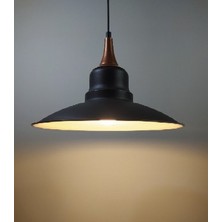 Mylights  Retro Rustik Vintage Metal Sarkıt Avize Bakır Süsülü