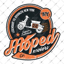 VSP24 Moped Motors Etiketi