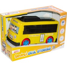 UJ Toys 150003 Çarp Dön Sesli Okul Otobüsü Sarı/kırmızı