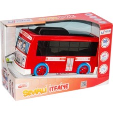 UJ Toys 150003 Çarp Dön Sesli Okul Otobüsü Sarı/kırmızı