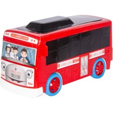 UJ Toys 150003 Çarp Dön Sesli Okul Otobüsü Sarı/kırmızı