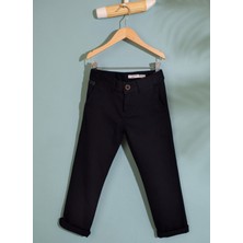 U.S. Polo Assn. Normal Bel Boru Paça Lacivert Erkek Çocuk Chino Pantolon GIRNOKIDS9K-VR033