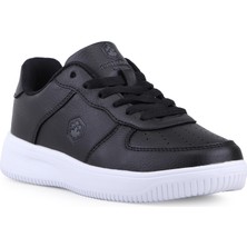 Lumberjack Unisex 2fx Finster Cilt Sneakers Siyah - Beyaz Poliüretan Tabanlı Spor Ayakkabı
