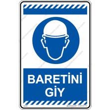 İsg Tabelam 25x35cm/kompozit/Baretini Giy