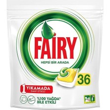 Fairy Bulaşık Makinesi Tableti 36'lı