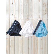 Blackspade 9394 Pamuklu Erkek Çocuk Külot 3'lü Paket