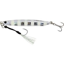 Duo Drag Metal Cast Super Slim Ssz Jig 40GR. PJA0101 Zebra Glow