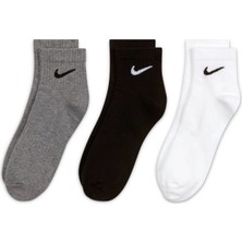 Nike SX7677-964 Everyday Lightweight Training (3 Pairs) Unisex Spor Çorap