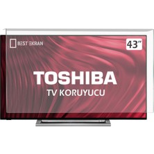 Best Ekran Toshiba 43UL3B63DT Tv Ekran Koruyucu - Toshiba 43" Inç Ekran Koruyucu