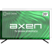 Best Ekran Axen AX39DAL04 Tv Ekran Koruyucu - Axen 39" Inç Ekran Koruyucu  Şeffaf Panel