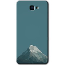 Bera Aksesuar Samsung Galaxy J7 Prime 2 Kılıf Hd Desen Baskılı Arka Kapak - Alone Mountain