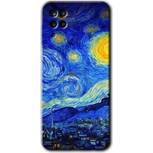 Bera Aksesuar Samsung Galaxy Note 5 Kılıf Hd Desen Baskılı Arka Kapak - Starry Night