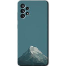 Bera Aksesuar Samsung Galaxy A73 Kılıf Hd Desen Baskılı Arka Kapak - Alone Mountain