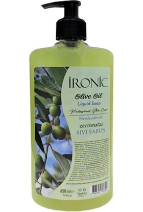 Ironic Olive Oil Nemlendiricili Zeytinyağlı Sıvı Sabun 650ML